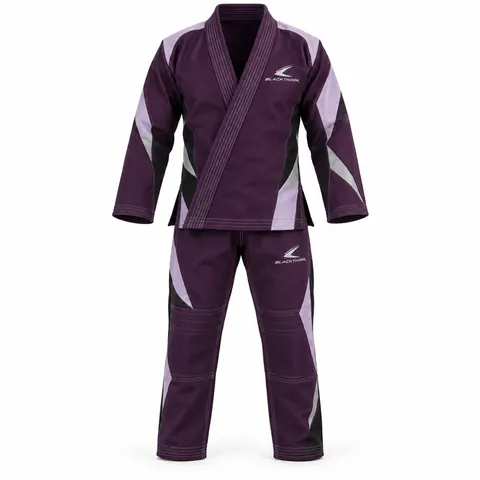 Amethyst Facet Pearl Weave BJJ Gi — Fightwear · BJJ gis by Blackthorn World