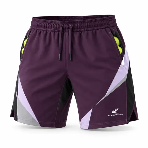 Amethyst Facet Padel Shorts — Teamwear · Padel wear by Blackthorn World