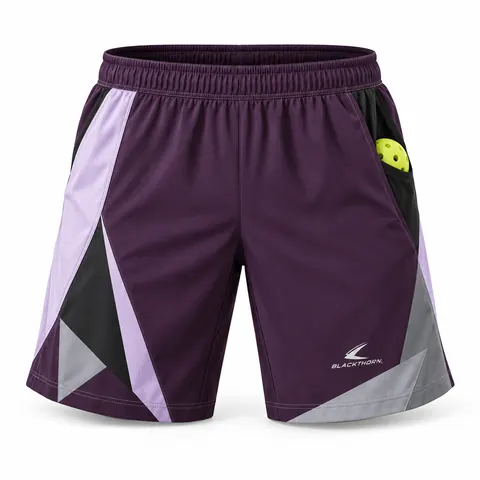 Amethyst Facet Pickleball Shorts — Teamwear · Pickleball wear by Blackthorn World