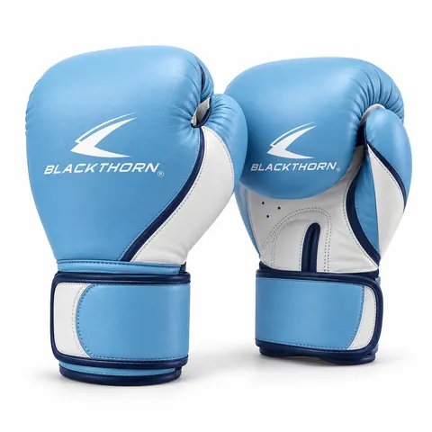 Arctic Blue Studio Boxing Gloves — Boxing gloves by Blackthorn World