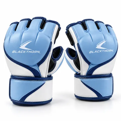 Arctic Blue Studio MMA Gloves — MMA gloves & protective gear by Blackthorn World