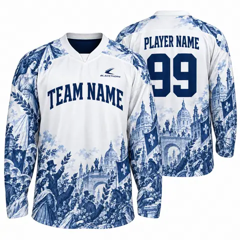 Art-Print Hockey Jersey — view 10