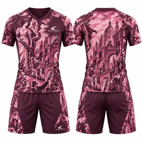 Art-Print Sublimated Soccer Kit — custom teamwear by Blackthorn World