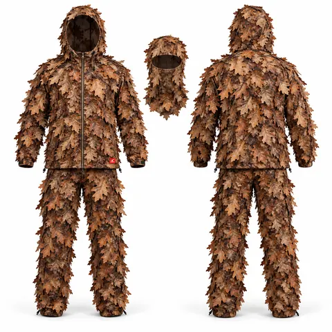 Autumn Oak 3D Leafy Suit — Hunting & Tactical · Ghillie suits & camouflage by Blackthorn World