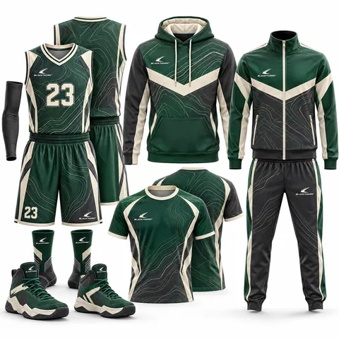 Basketball Team Uniform & Warm-Up Pack — view 3