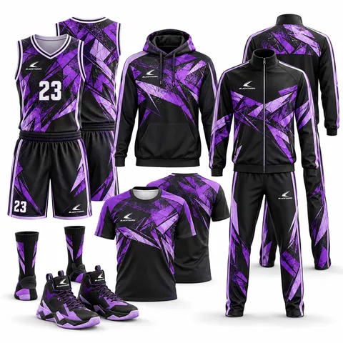 Basketball Team Uniform & Warm-Up Pack — view 4