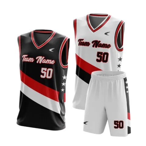 Home and Away Basketball Uniform Set — custom teamwear by Blackthorn World