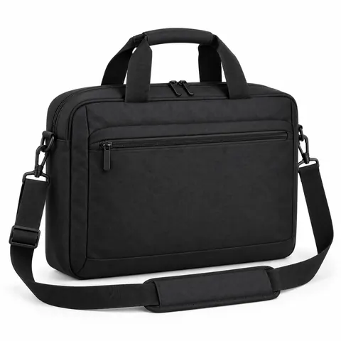 Black Laptop Briefcase Bag — wholesale promotional bags by Blackthorn World