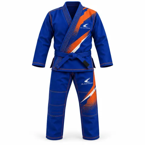Blaze Halftone Pearl Weave BJJ Gi — Fightwear · BJJ gis by Blackthorn World