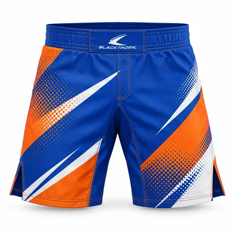 Blaze Halftone MMA Fight Shorts — Fightwear · Fight shorts by Blackthorn World