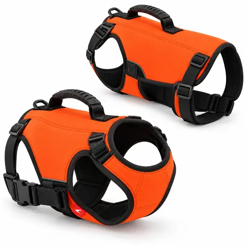 Blaze Orange Neoprene Retriever Vest — Hunting & Tactical · Packs, gloves & accessories by Blackthorn World