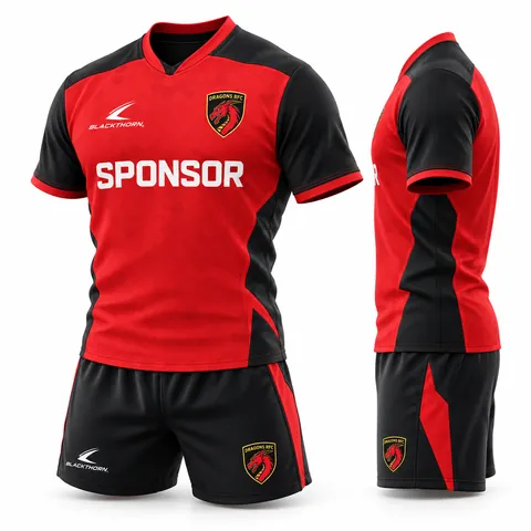 Bloodline Contrast Rugby Kit — custom teamwear by Blackthorn World