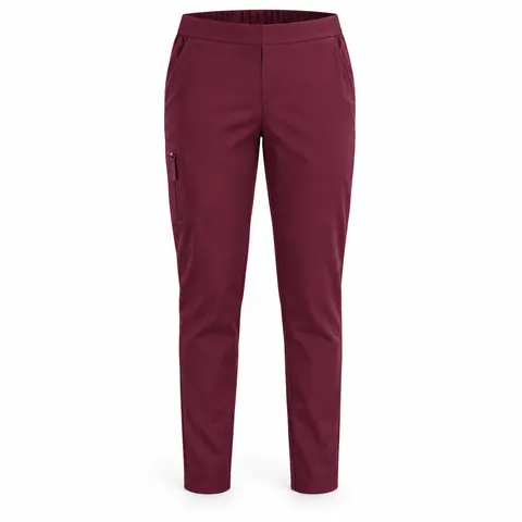 Burgundy Slim-Fit Scrub Pants — wholesale scrub pants & trousers by Blackthorn World