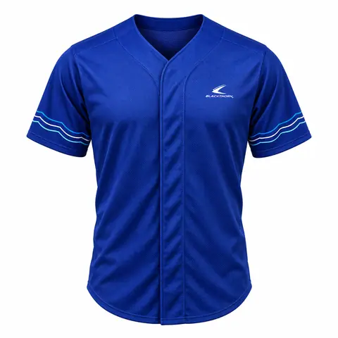Button-Front Baseball Jersey — custom teamwear by Blackthorn World