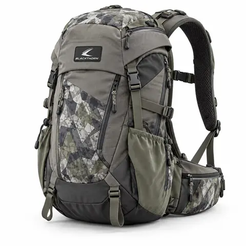 Camo Hunting Daypack — grey digital camo