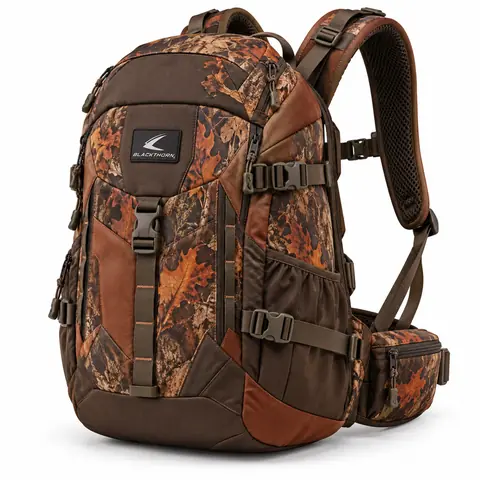 Camo Hunting Daypack — autumn leaf camo