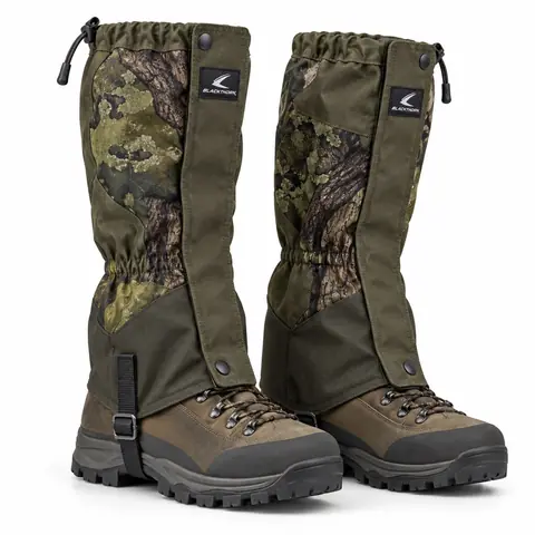 Camo Hunting Gaiters — Waterproof Leg Gaiters — custom camo hunting gaiters by Blackthorn World