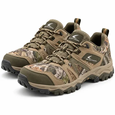 Camo Low Hunting Trail Shoes — Hunting & tactical boots by Blackthorn World