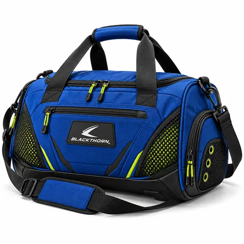 Cobalt Volt Youth Club Duffle — Duffle, kit & drawstring bags by Blackthorn World