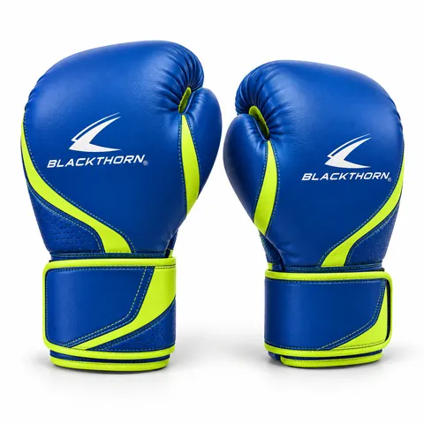 Cobalt Volt Junior Sparring Gloves — Boxing gloves by Blackthorn World