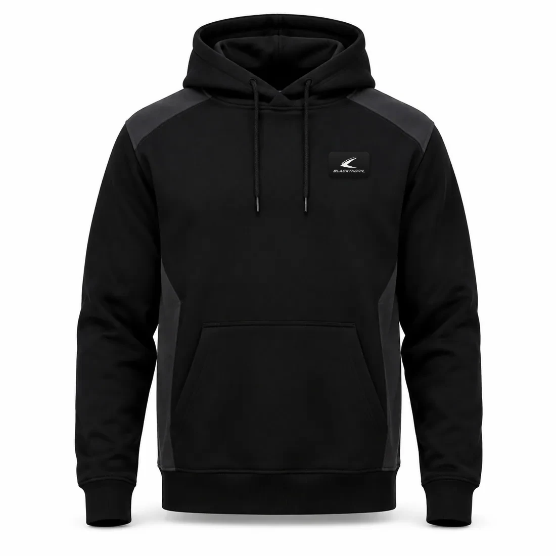 Colour-Block Pullover Hoodie — custom streetwear made to order by Blackthorn World