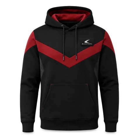 Colour-Block Pullover Hoodie — view 3