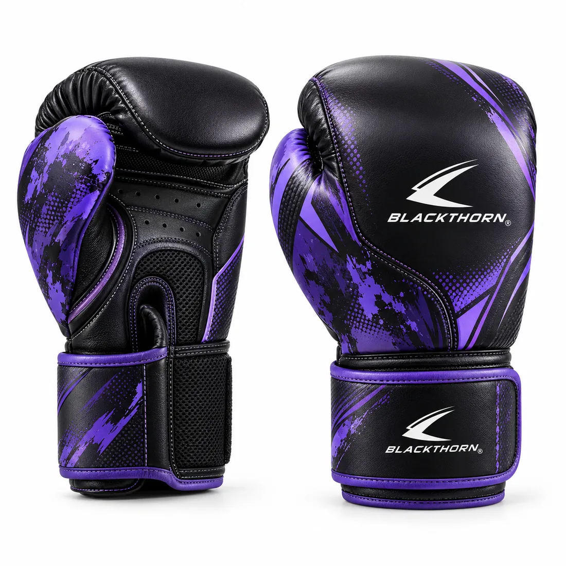 Contour-Panel Training Boxing Gloves — custom fightwear made to order by Blackthorn World