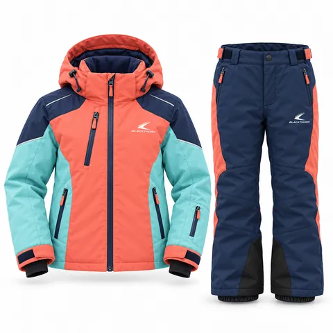 Coral Arctic Kids Ski Set — custom ski wear by Blackthorn World