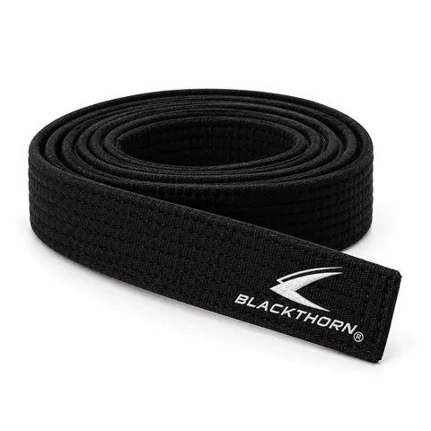 Custom Embroidered Martial Arts Belt — custom fightwear by Blackthorn World