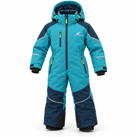 Kids One-Piece Snowsuit — custom ski wear by Blackthorn World