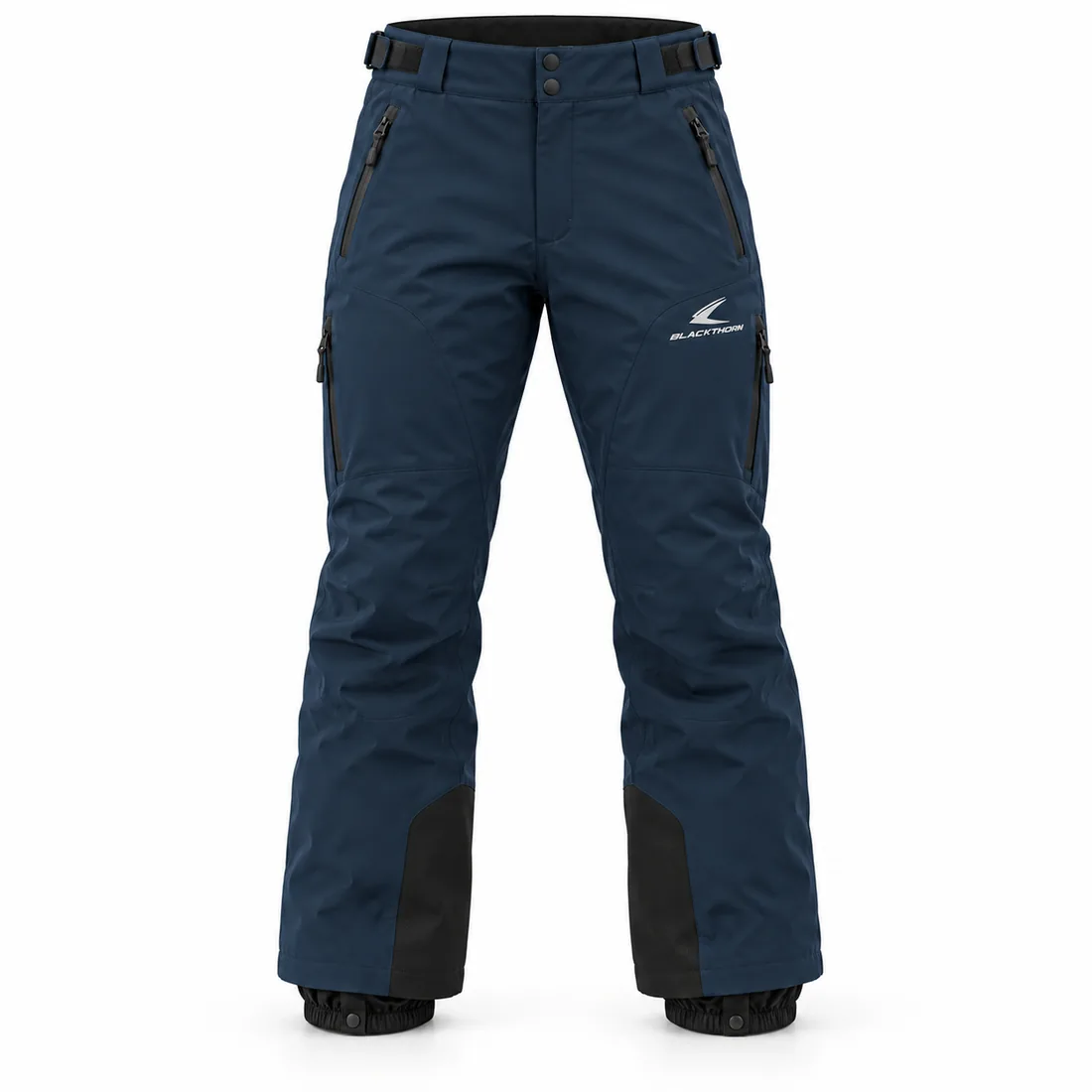 Ski Pants — custom insulated ski pants in navy, made to order by Blackthorn World
