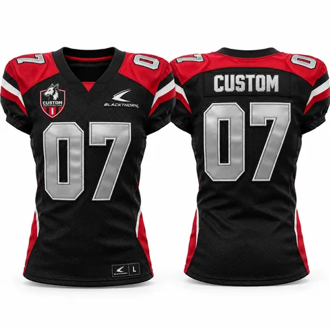 Custom Sublimated American Football / Gridiron Jersey — custom teamwear by Blackthorn World