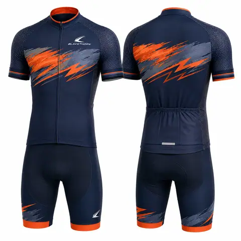 Swoosh Graphic Custom Cycling Kit — view 2
