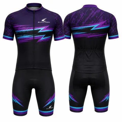 Swoosh Graphic Custom Cycling Kit — view 5