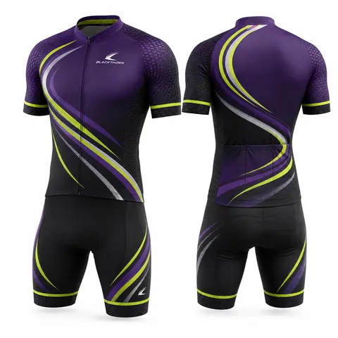Swoosh Graphic Custom Cycling Kit — view 8