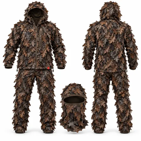 Dark Timber 3D Leafy Suit — Hunting & Tactical · Ghillie suits & camouflage by Blackthorn World
