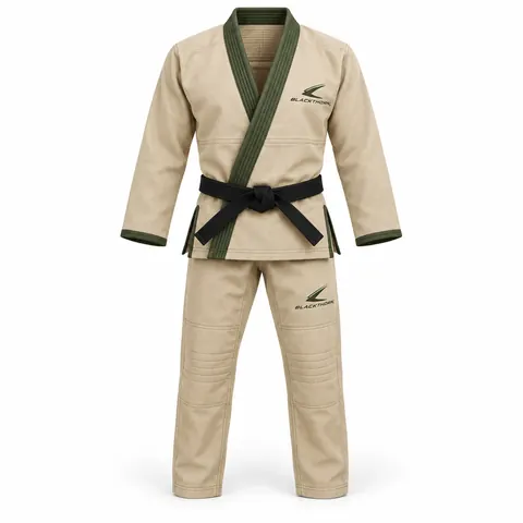 Desert Olive Pearl Weave BJJ Gi — Fightwear · BJJ gis by Blackthorn World