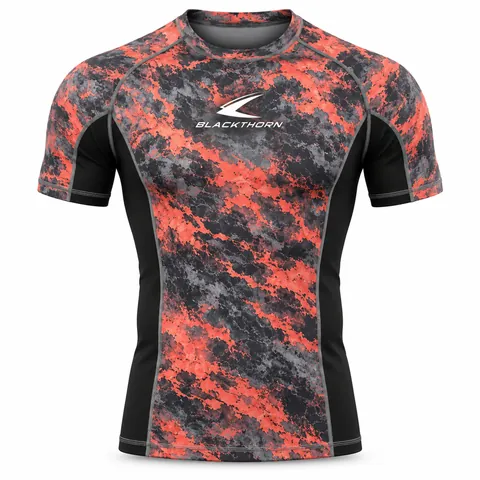 Digital Camo Sublimated Rash Guard — view 3