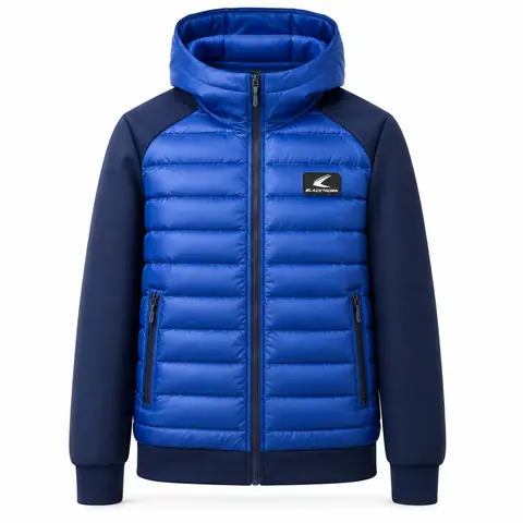 Down Hybrid Hooded Jacket — view 2