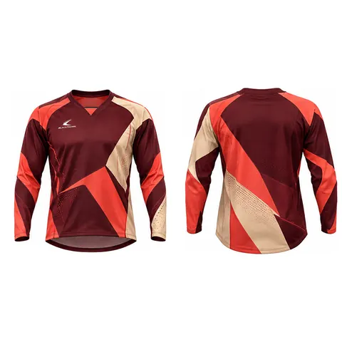Ember Angular Motocross Race Jersey — front and back