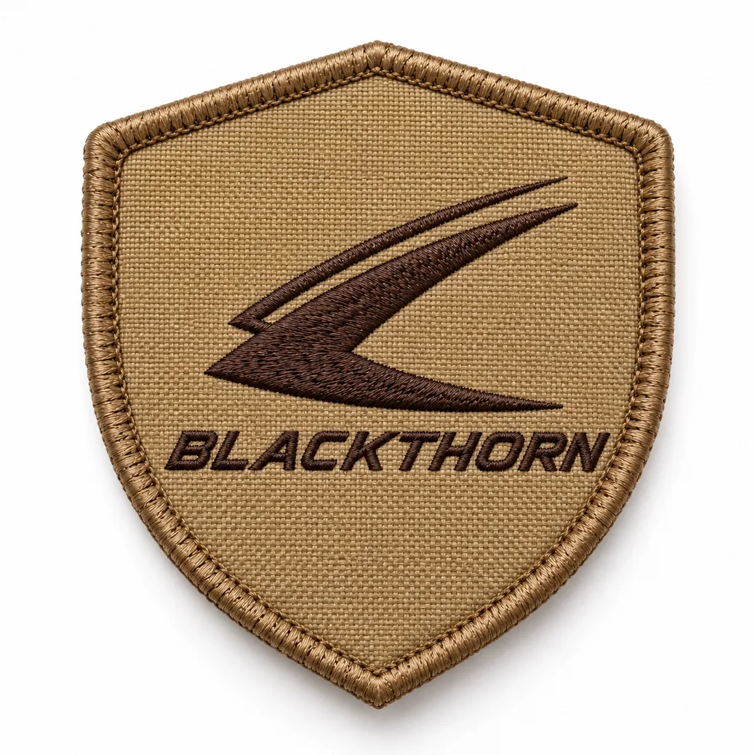 Embroidered Shield Patch — custom hunting & tactical by Blackthorn World
