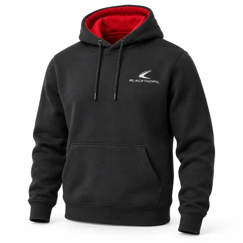 Charcoal Fighter Walkout Hoodie — custom fightwear by Blackthorn World