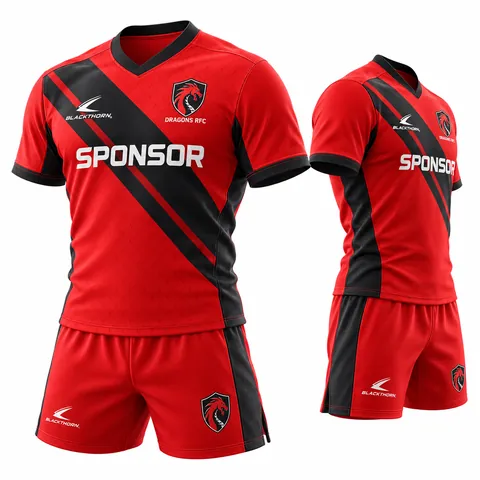 Firebrand Sash Rugby Kit — custom teamwear by Blackthorn World