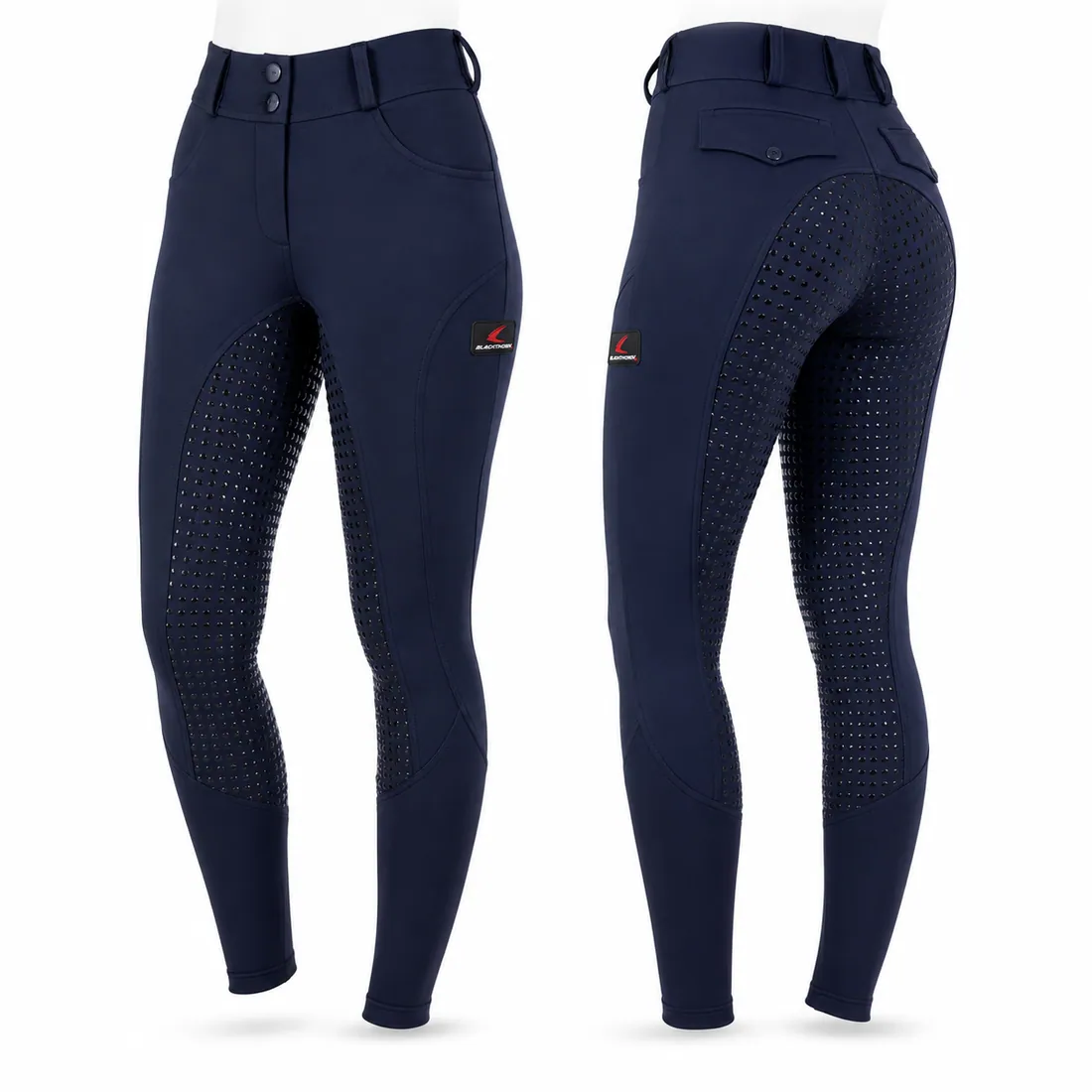 Full-Seat Silicone Grip Riding Tights — custom equestrian made to order by Blackthorn World
