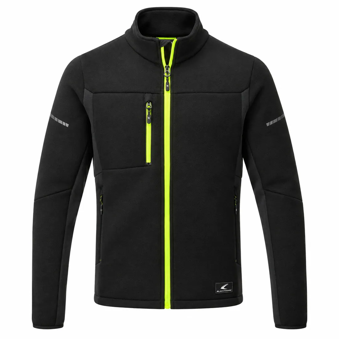Reinforced Full-Zip Work Fleece — custom workwear made to order by Blackthorn World
