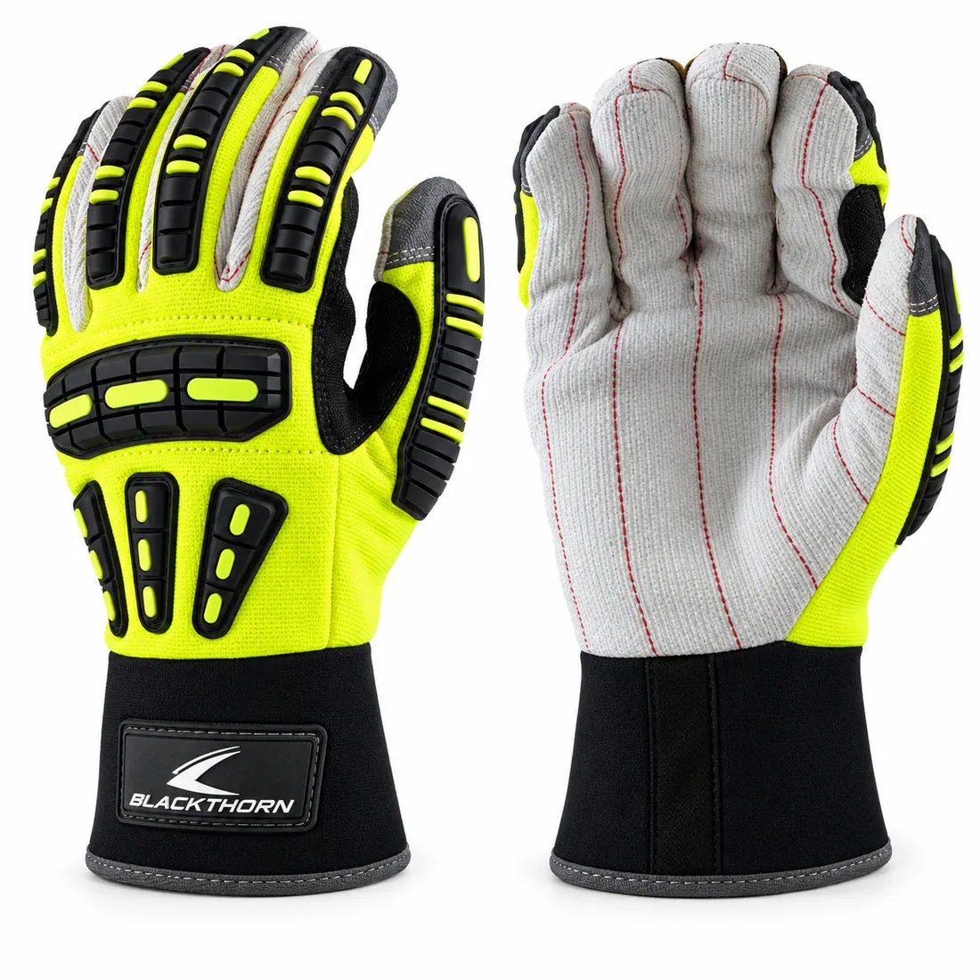 Oil-Rig Gauntlet Impact Gloves — custom gloves made to order by Blackthorn World