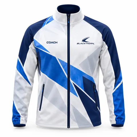 Glacier Shard Softshell Coach Jacket — Teamwear · Training wear & midlayers by Blackthorn World
