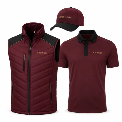 Golf Club Members Bundle Pack — Polo, Gilet & Cap — custom golf wear by Blackthorn World