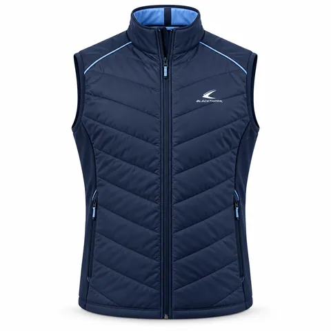 Quilted Hybrid Golf Gilet — custom golf wear by Blackthorn World