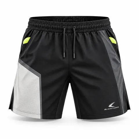 Graphite Block Padel Shorts